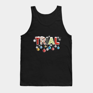 TRIAL Xmas for trialbike rider - snow bike sport christmas Tank Top